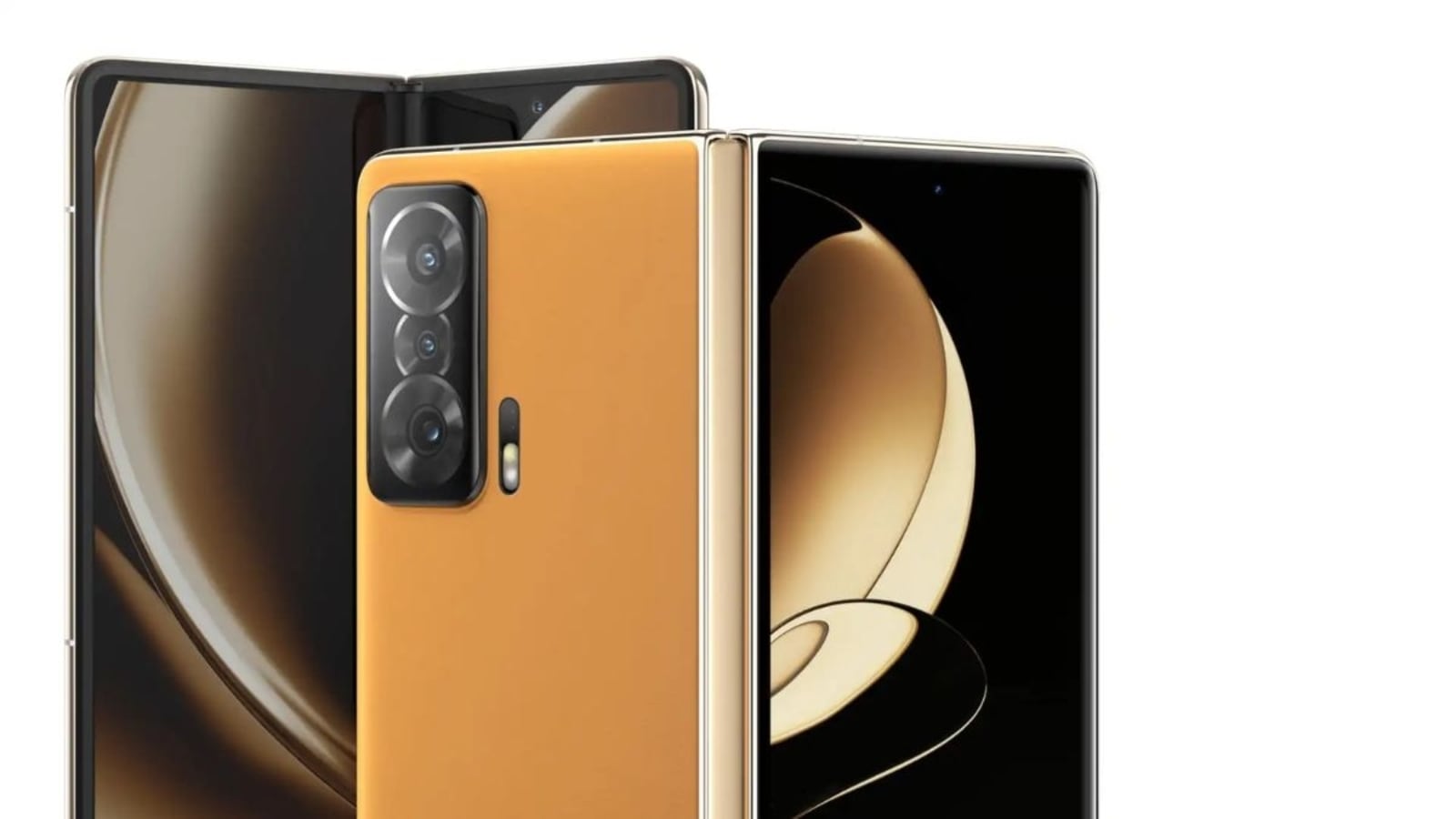 Honor's Magic V Flip, set to launch on June 13, features a sizeable cover screen with dual camera cutouts and an LED flash positioned at the bottom half.
Honor's Magic V Flip