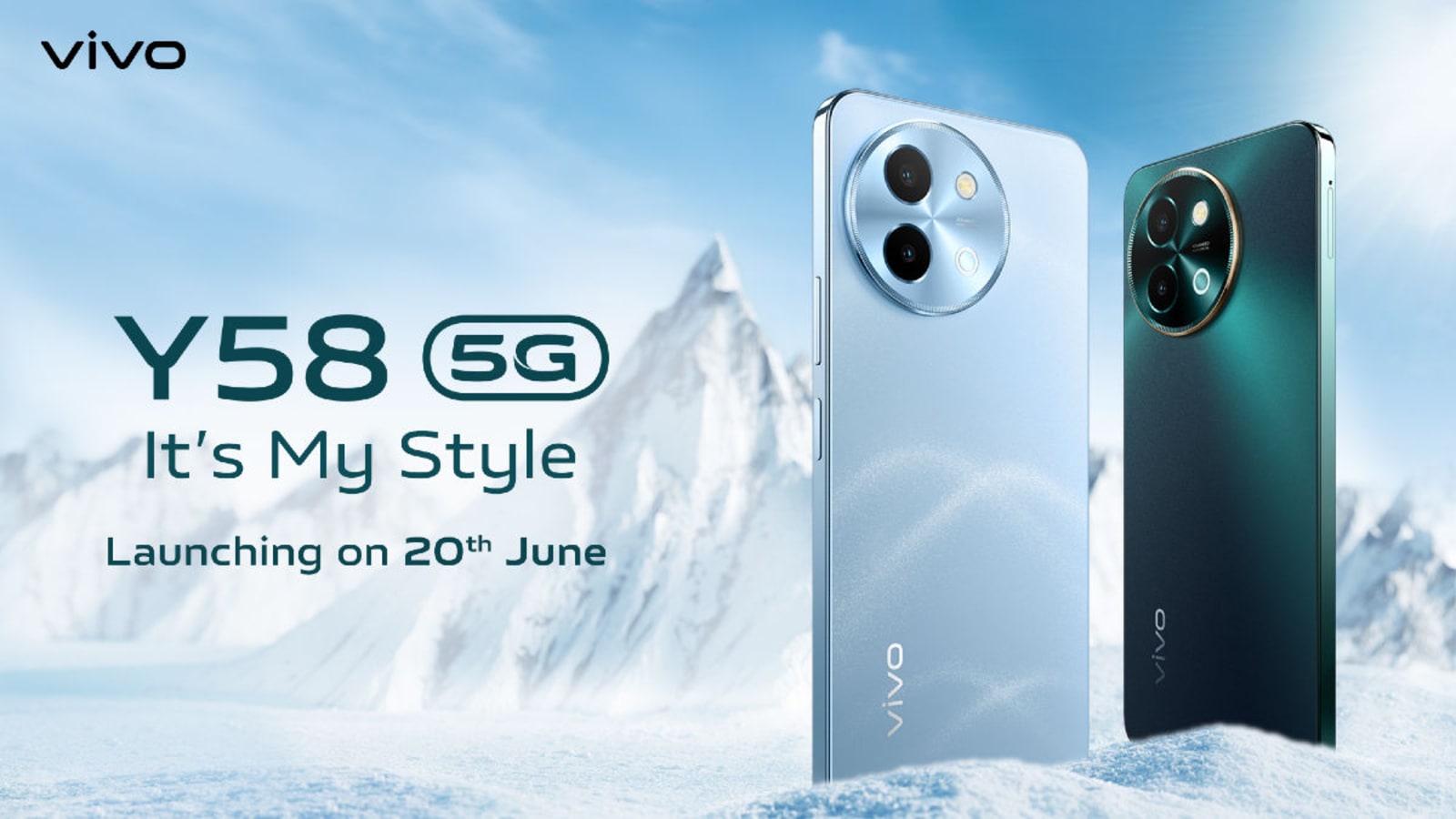Vivo is set to unveil the new Vivo Y58 5G in India, likely to offer advanced features and stylish design options. Vivo Y58 5G set to launch in India on June 20
