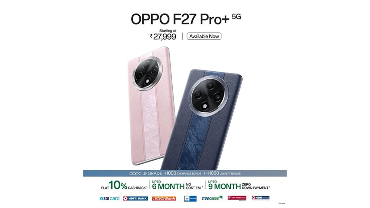 Get going and enjoy every moment with the OPPO F27 Pro+ 5G