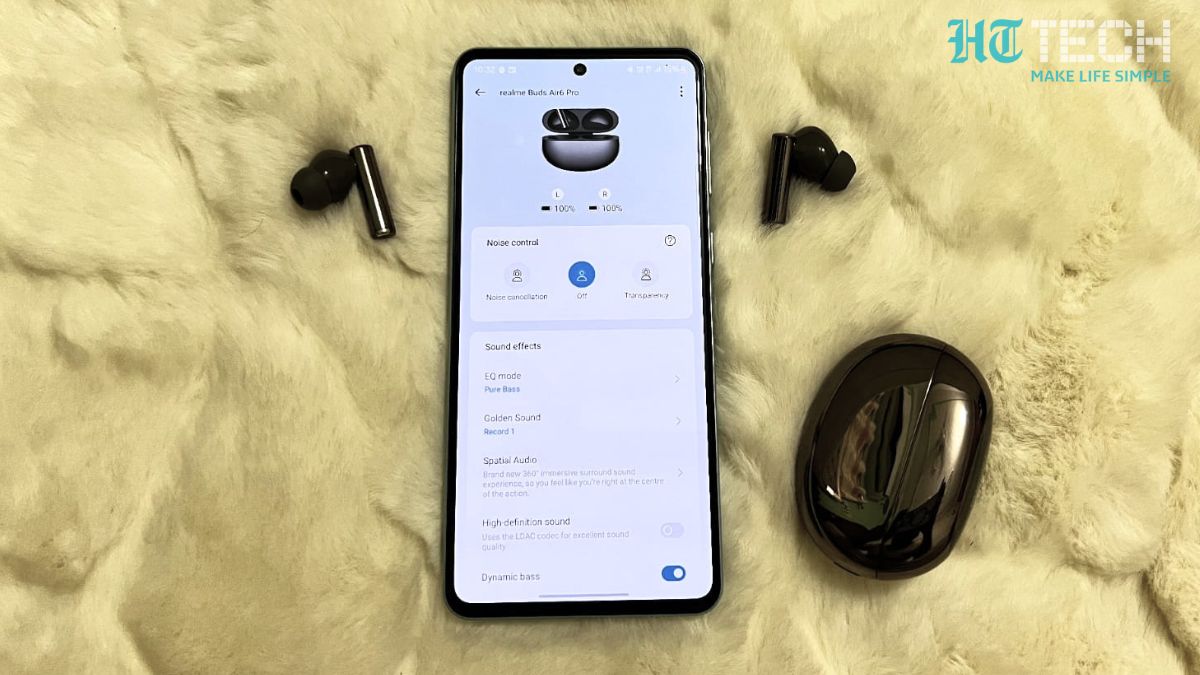 Realme Buds Air 6 Pro Review Rich sound capable ANC and long battery life for under 5 000 Wearables Reviews