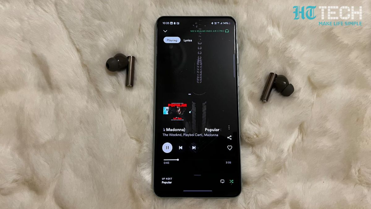 The charging case boasts a 460mAh battery, while each earbud has a 60mAh battery. Realme Buds Air 6 Pro Review: Rich sound, capable ANC, and long battery life for under <span class='webrupee'>₹</span>5,000