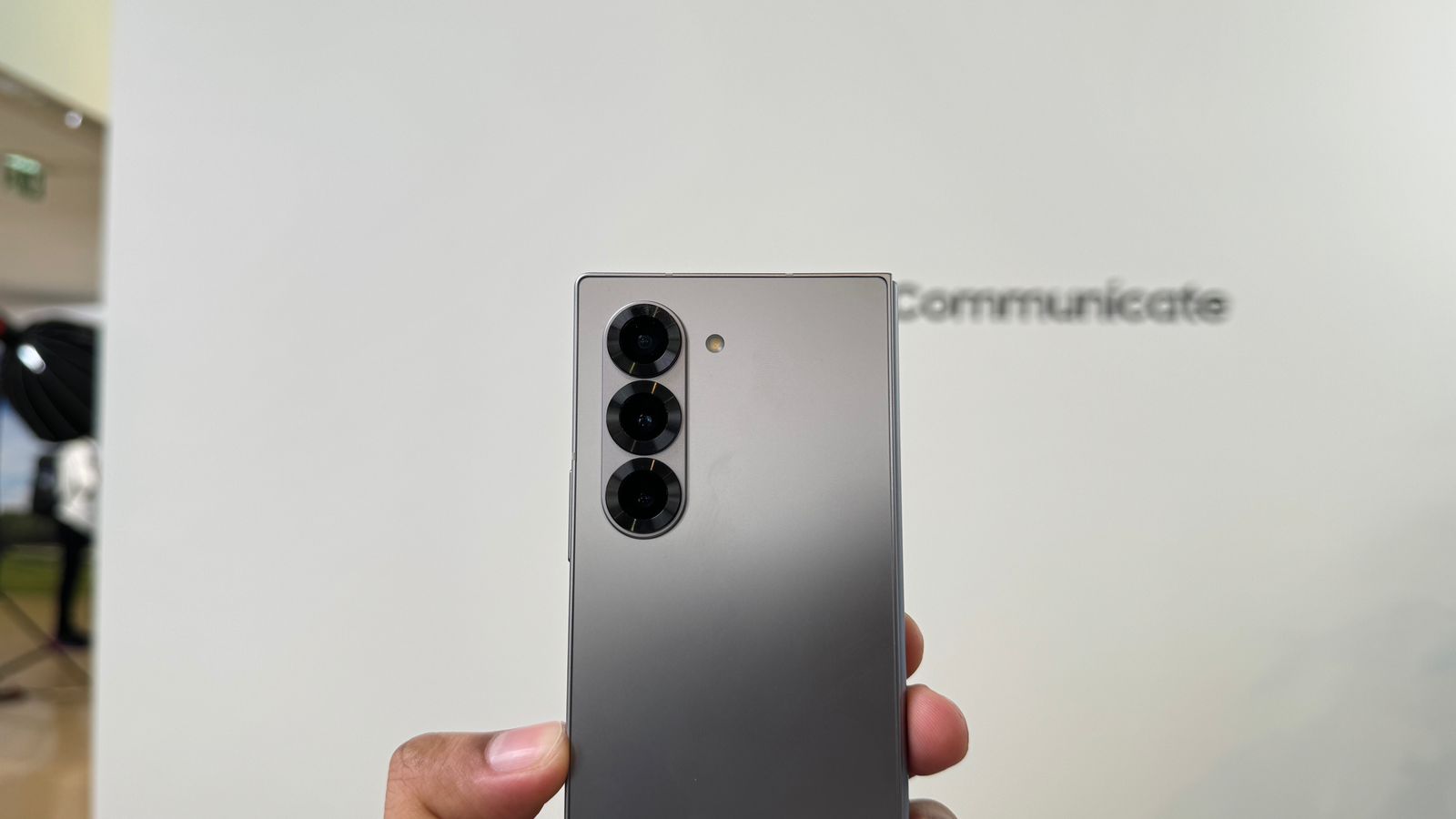 Galaxy Z Fold 6 gets a triple camera system.