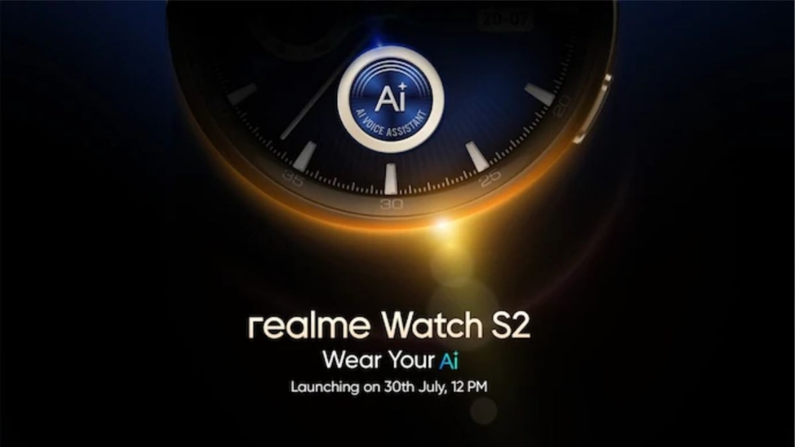 Realme Watch S2 launching in India on July 30, to be backed by ChatGPT AI features