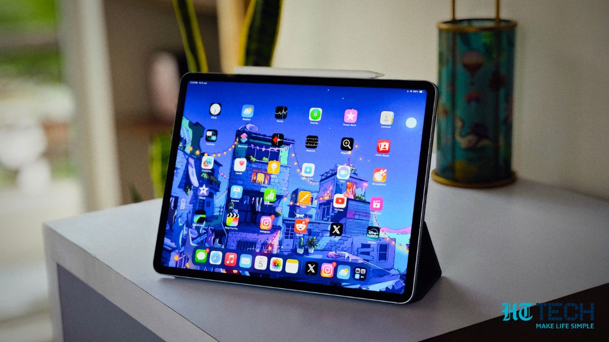 iPad Air 2024 with the Smart Folio is an ideal media consumption device. iPad Air review