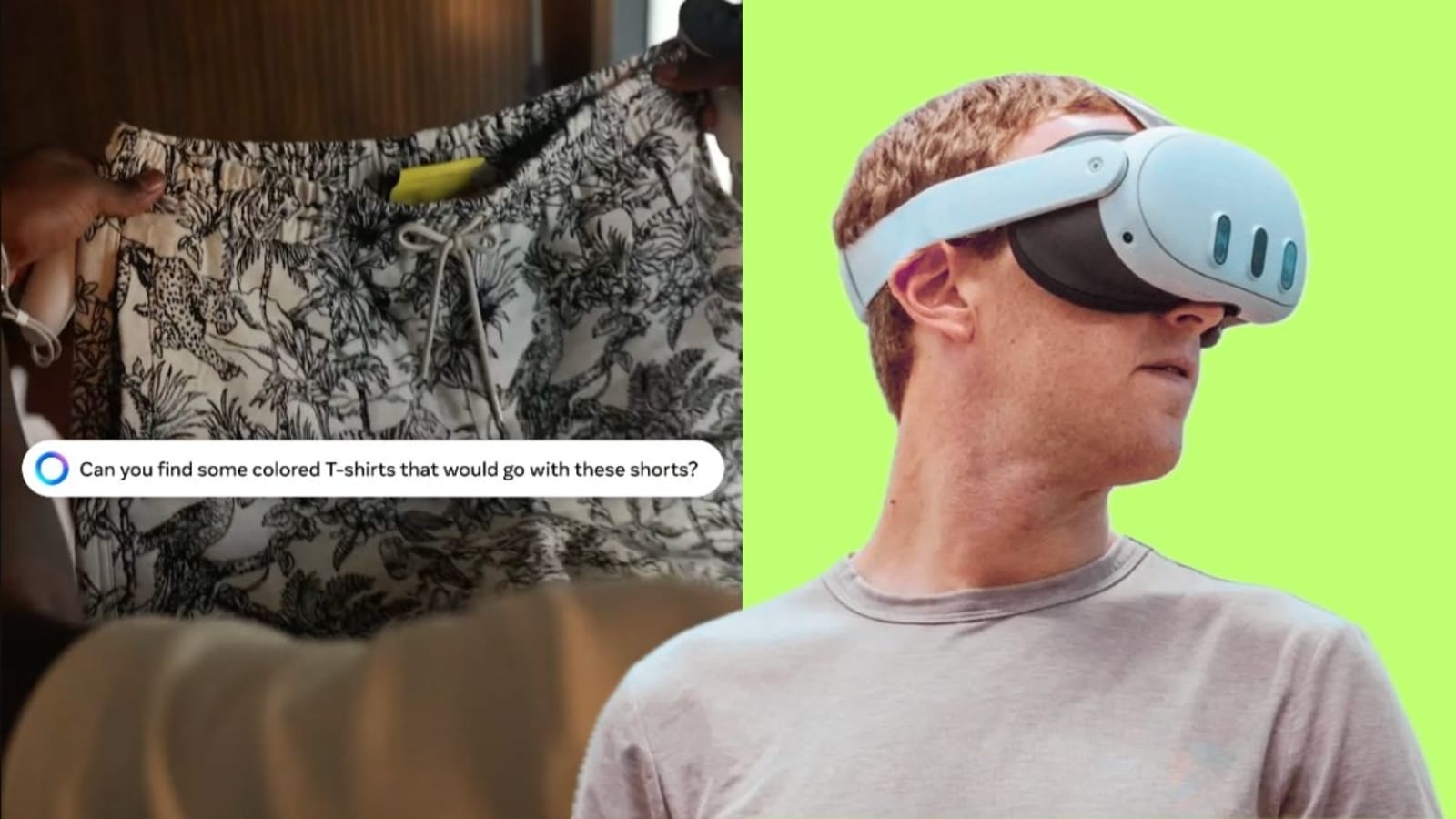 Meta AI, what to wear with these pants? – How Meta Quest headsets now offer  instant wardrobe suggestions | Tech News