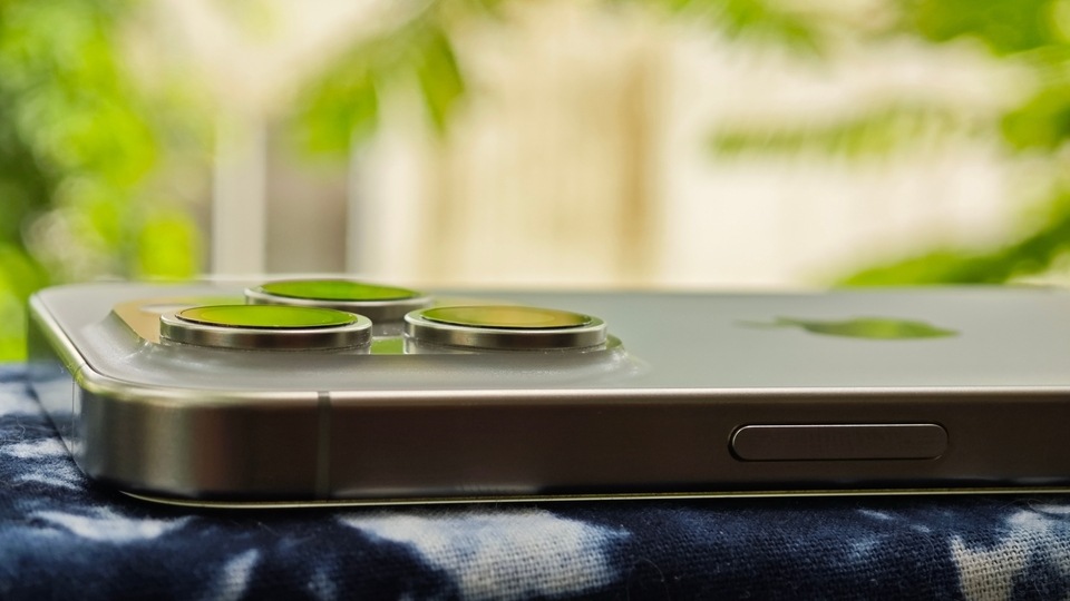 iPhone 15 Pro's Titanium Frame has held up well.