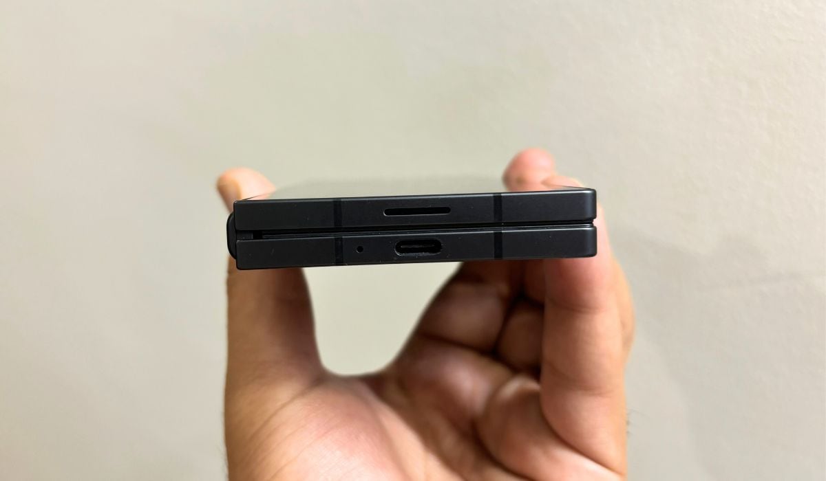 Samsung Galaxy Z Fold 6 feels thinner and lighter than its predecessor. Samsung Galaxy Z Fold 6 Review: Premium leap in Samsung’s foldable space