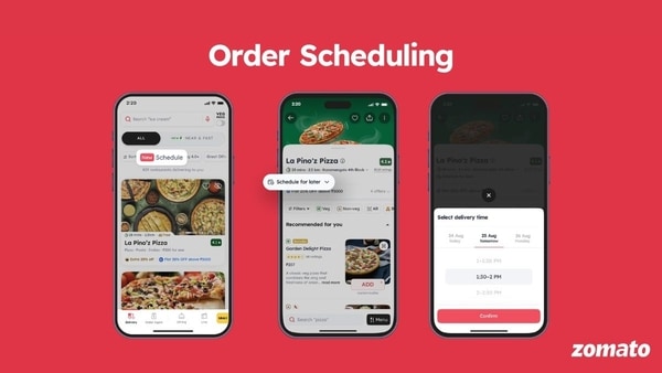 Zomatos new feature: Order food online today and get delivery after 2 days