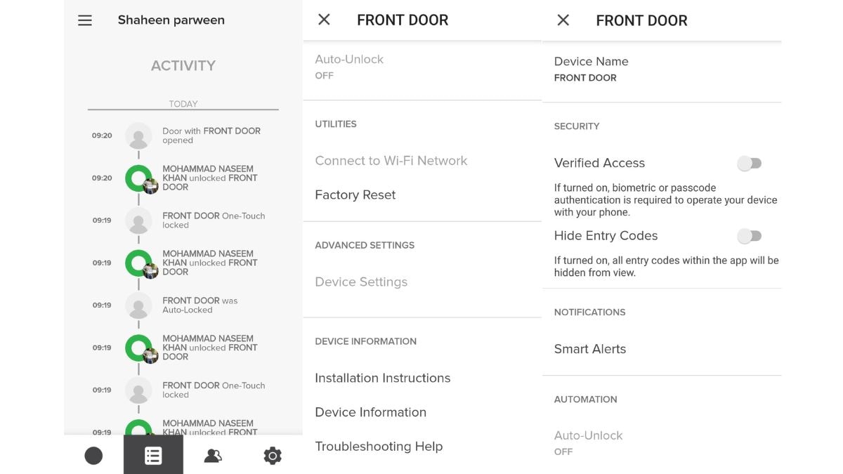 The Yale Home app is available to download on both Apple app store and Google Play store. Yale YDM4115A smart door lock review