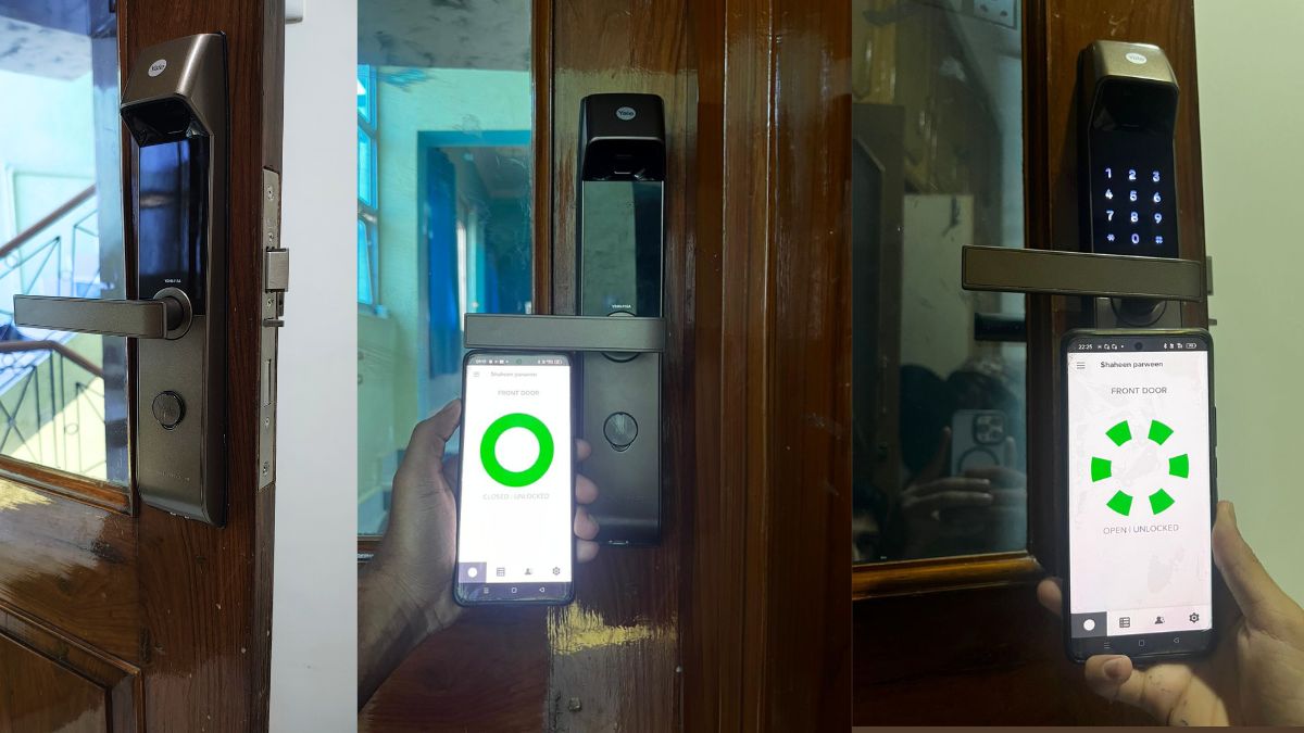 The Yale YDM4115A smart lock comes with multiple security features like a security PIN, a reliable fingerprint scanner, and a convenient smartphone app control, and even the option for traditional manual keys. Yale YDM4115A smart door lock review