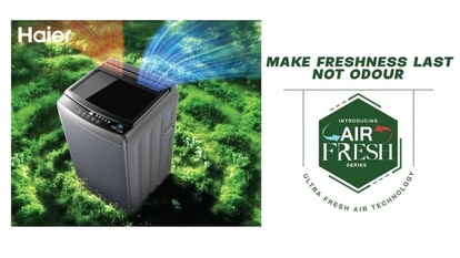Haier launches AirFresh 316 series of top-load washing machines in India