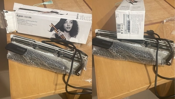 Ordered Dyson Corrale hair straightener worth 30000, Amazon delivers cheap surprise