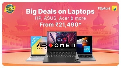 Flipkart’s Big Billion Days Offers Big Deals on Laptops