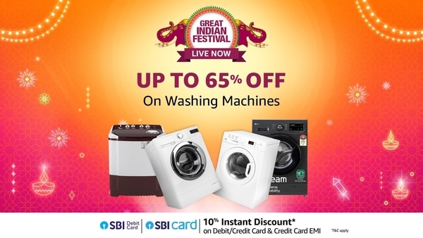 Amazon Great Indian Festival 2024: Up to 65% on washing machines from Samsung, Bosch and more top brands