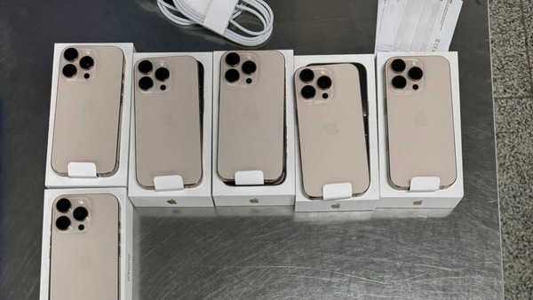 iPhone 16 Pro Max models worth over? 50 lakh seized, heres what happened