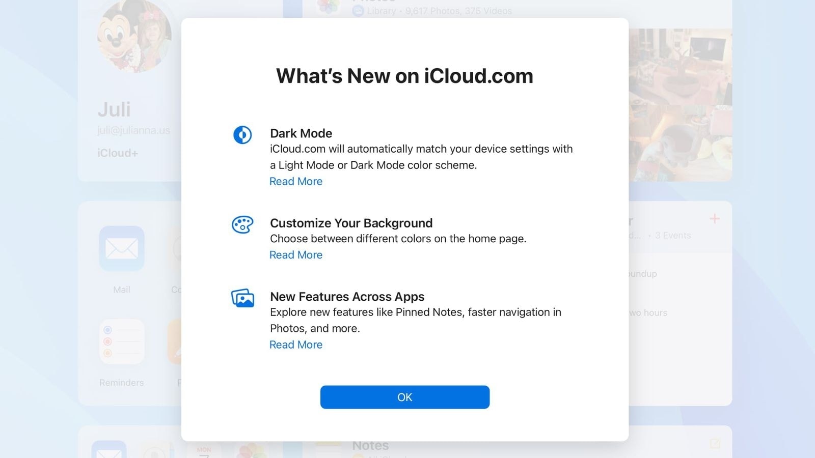 Apple redesigns iCloud website, adds range of new features – All details