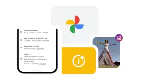 Used Googles Magic Editor to edit a photo? Google will now display AI edit information with it