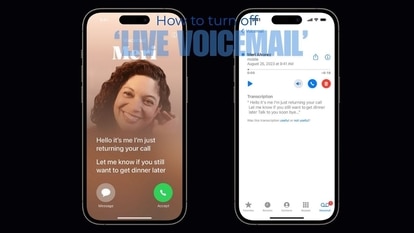 iPhone Live Voicemail feature 