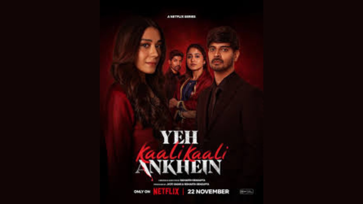 Yeh Kaali Kaali Ankhein season 2: Last year, the thrilling love triangle won many hearts among the OTT community. Now, Tahir Raj Bhasin and Shweta Tripathi and back with another season of Yeh Kaali Kaali Ankhein. This new season also brings Gurmeet Choudhary in a new suspenseful role. Viewers can binge-watch this web series online on Netflix. Yeh Kaali Kaali Ankhein S2, Dune Prophecy, and more: 5 new OTT series and movies to watch online