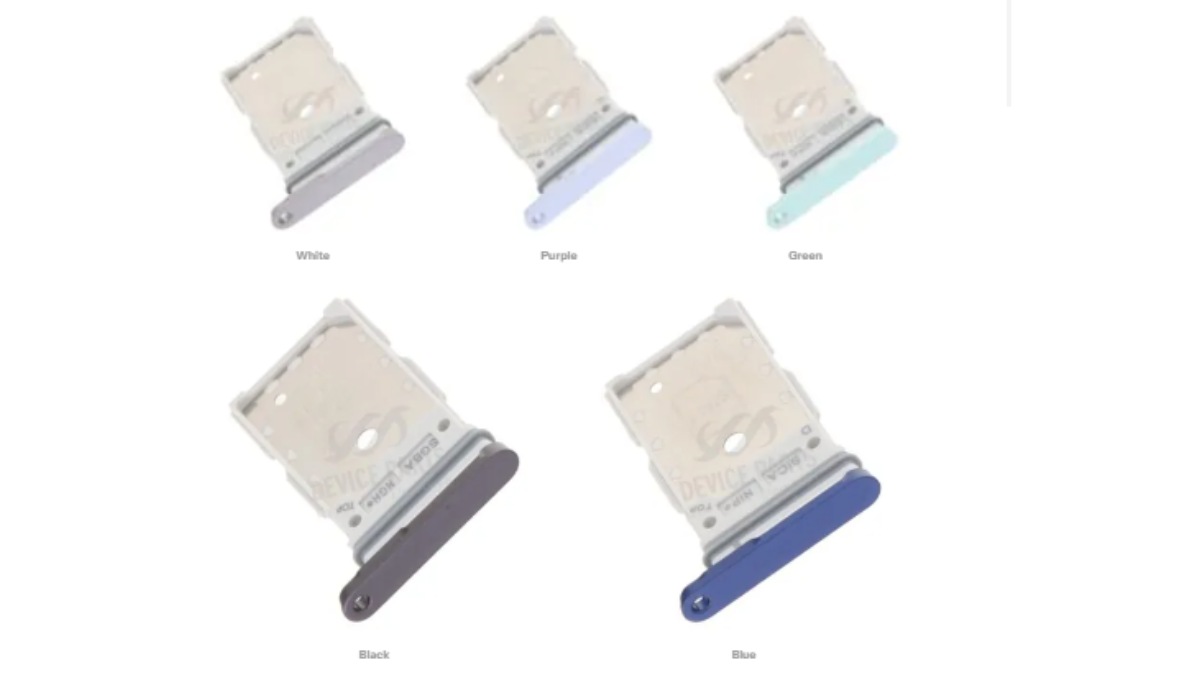 A tipster named Roland Quandt shared a post on the social media platform Bluesky which consisted of original SIM card tray parts of Galaxy S25 and Galaxy S25 Plus. The newly shared SIM tray consists of the previously rumoured colour option of the smartphone. Therefore, the variants of the series may come in black, green, purple, blue, and white colour options. Galaxy S25 and Galaxy S25 Plus