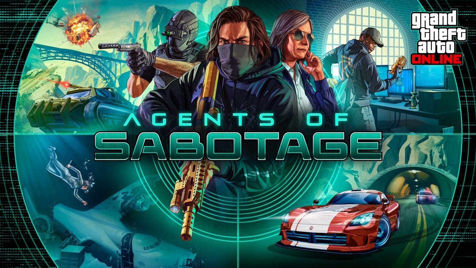 GTA Online: Agents of Sabotage update brings new heists, missions, and upgrades for players to explore. GTA Online: Agents of Sabotage