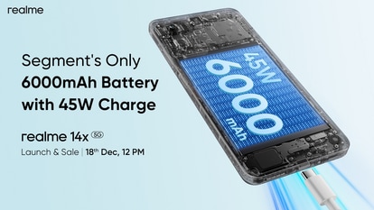 Realme 14x battery size confirmed ahead of December 18 launch- All details