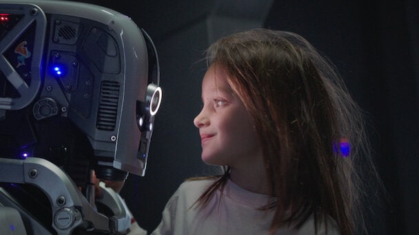 I Am Mother: This film revolves around humanoid robots and the potential dangers of artificial intelligence It showcases an AI robot raising a human child in an underground bunker. It portrays how relying heavily on AI could affect human values, emotions, and empathy as the human child struggles with human interactions and dealing with real emotions. AI