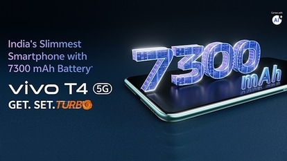 With a 7,300 mAh battery, the vivo T4 is equipped to offer extended, uninterrupted service for long periods.