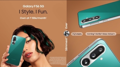 Samsung Galaxy F56 launched at Rs.27999 in India.