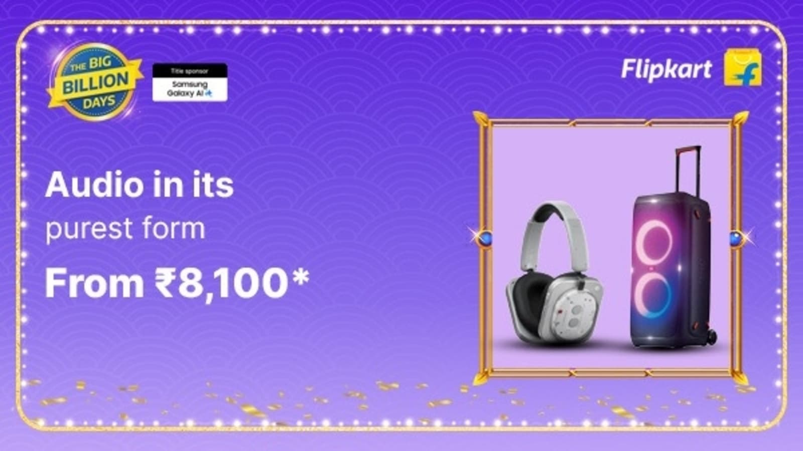 Upgrade your audio gear this Big Billion Days with Flipkart's exclusive deals. (Source: Flipkart)