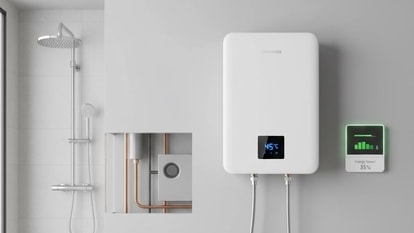 Upgrade to tankless water heaters for instant hot water and big savings on electricity.