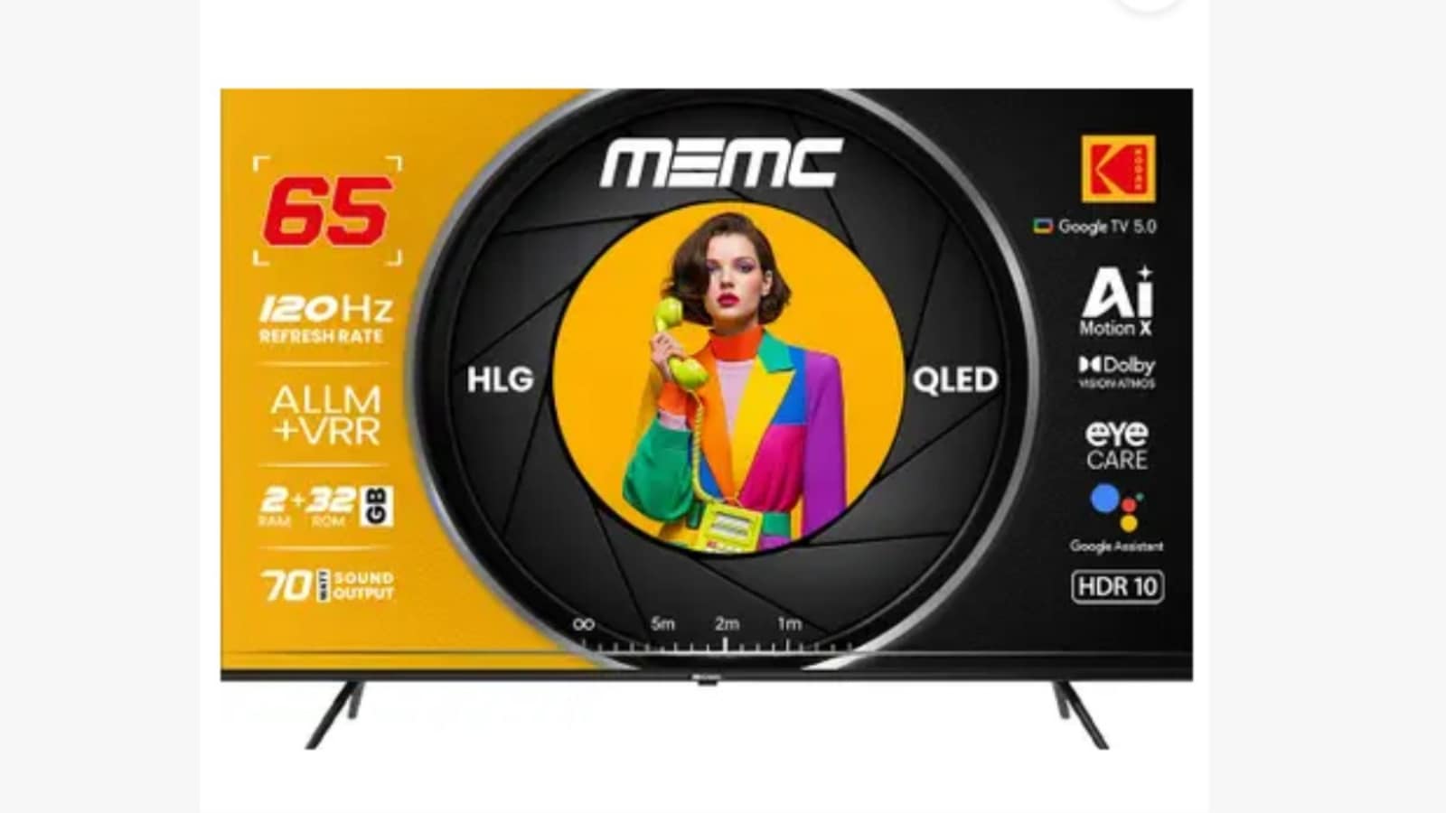Kodak, QLED 4K ekranlar, Dolby Vision ve daha fazlasını içeren Motion X TV serisini piyasaya sürüyor