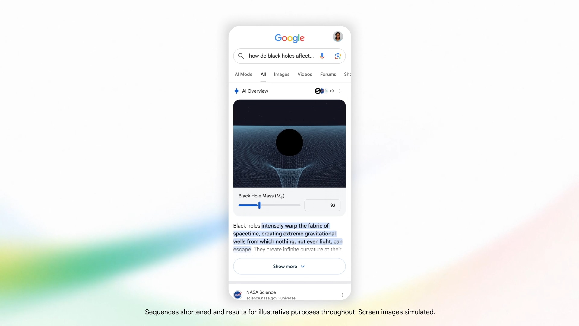 Search is also becoming more useful for long-term planning and organisation. 
