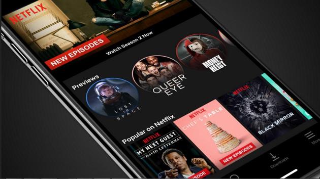 Netflix video previews are now available on iOS.