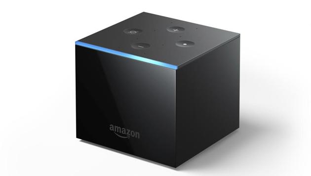 Amazon Fire TV Cube lets users shout out when they want to turn on the TV, flip channels or search for sitcoms.