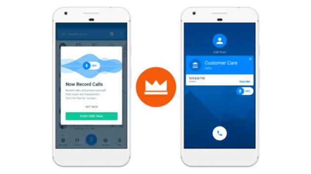 Truecaller introduces call recording for Android users.