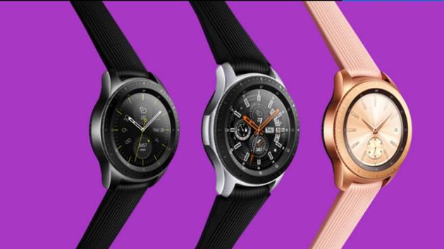 Samsung Galaxy Watch is protected by Corning Gorilla DX+ Glass.