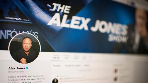 Twitter suspended the personal account of Jones, who operates the Infowars website that has disputed the veracity of the September 11 attacks, the Sandy Hook school massacre and other events.
