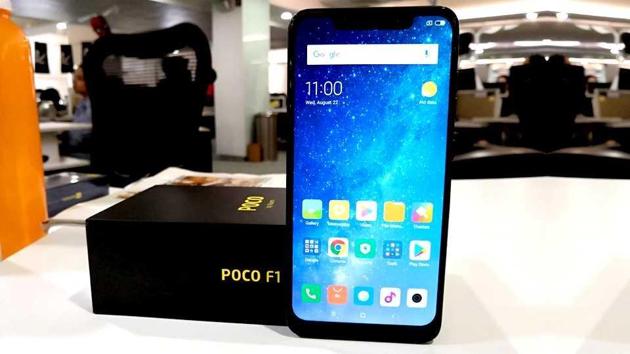 Poco F1 features a 6.18-inch Full HD+ display with 18.7:9 aspect ratio.