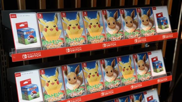 Let’s Go Pikachu and Let’s Go Eevee went on sale Friday globally, the first titles from the popular series for Nintendo’s newest console