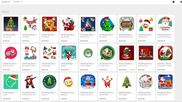 Top Christams-themed sticker apps for Android users