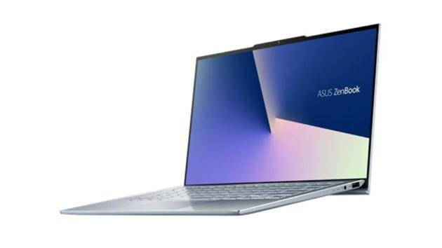 Asus ZenBook S13 makes room for more display with a notch on top.
