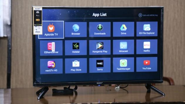 Samy Informatics launched the new smart TV under the Startup India and Make in India schemes.