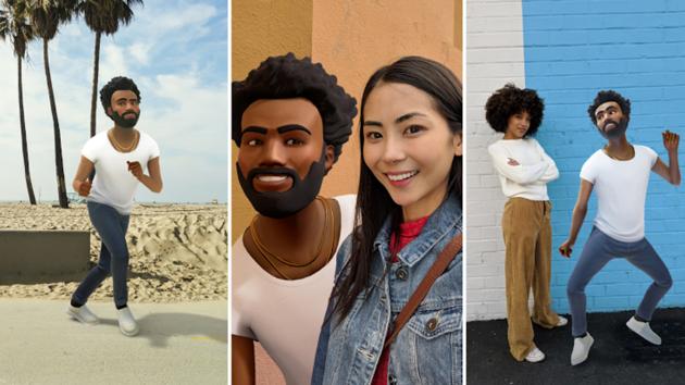 Google Pixel users can now augment Childish Gambino to their selfies and videos.