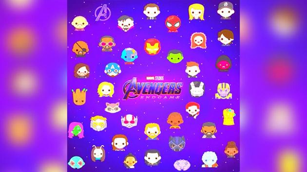 Twitter emojis for Avengers: Endgame.