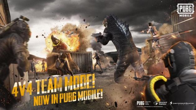 Pubg Mobile S New Update 4x4 Team Death Match Mode Godzilla Theme And More