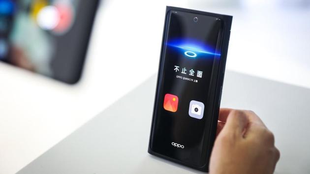 Oppo showcases under-screen camera technology