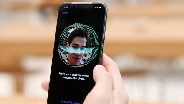 Google’s data collection process requires people to scan their face on a phone similar to setting up FaceID on iPhones.