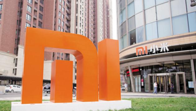 The Xiaomi Corp. logo stands outside the company's headquarters in Beijing, China.