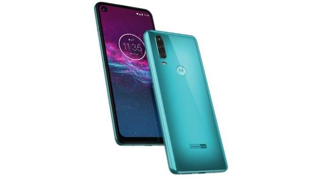 Motorola One Action smartphone.